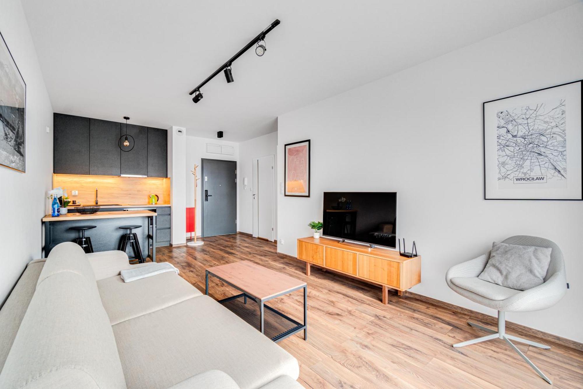Prime Time Apartament - 24H Check -In - Parking W Cenie Wrocław Zewnętrze zdjęcie